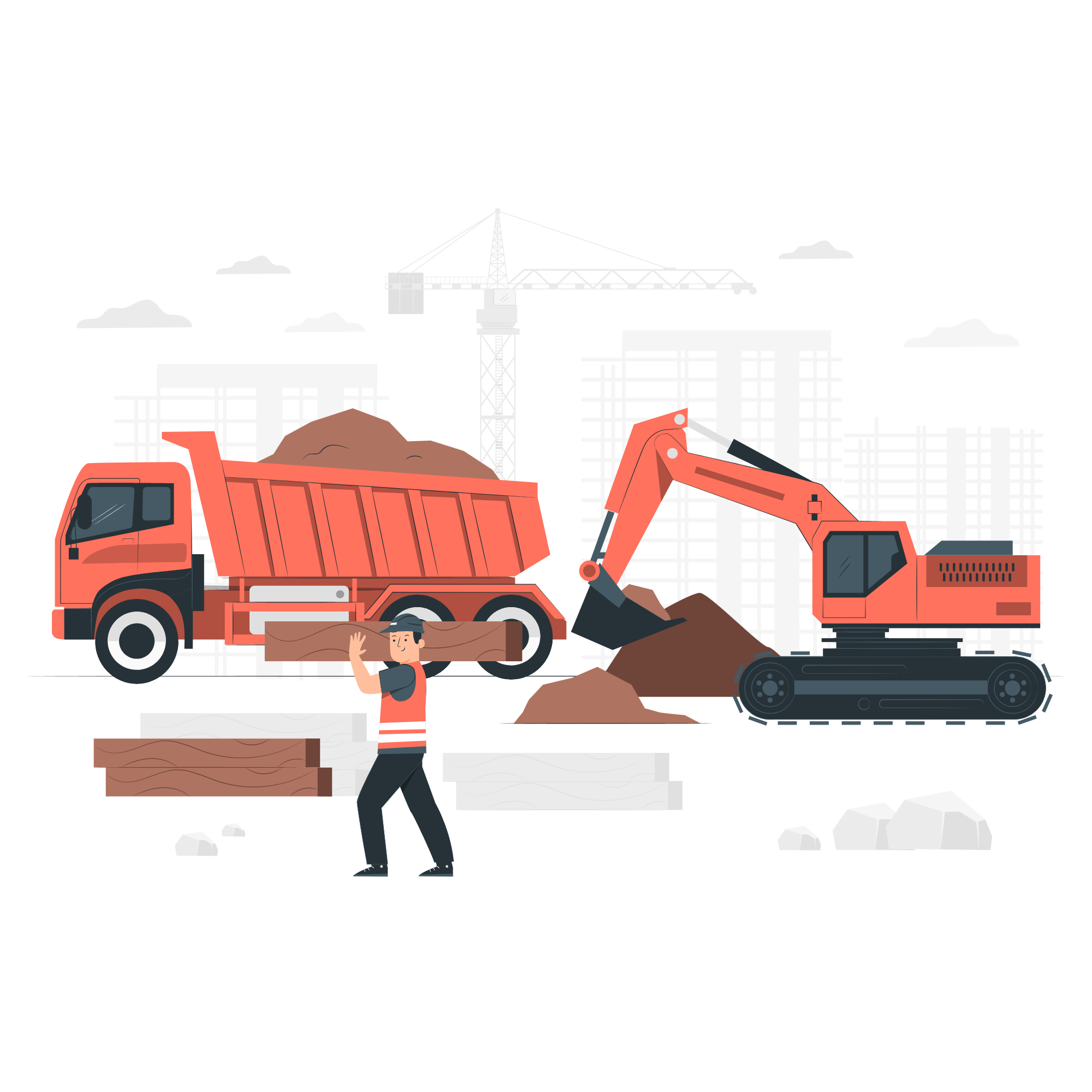 Trucks illustration